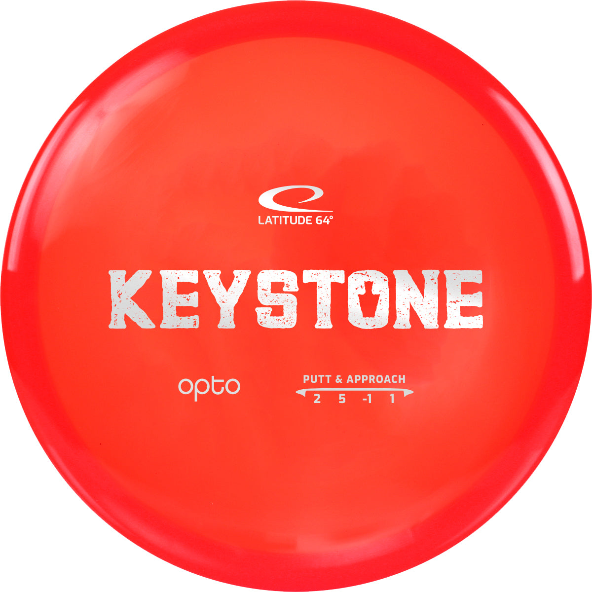 Keystone - (Latitude 64°) - Red - on Rising Sun Discs online store